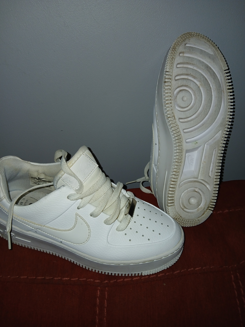 White Women's Athletic Sneakers - Classic Low-Top